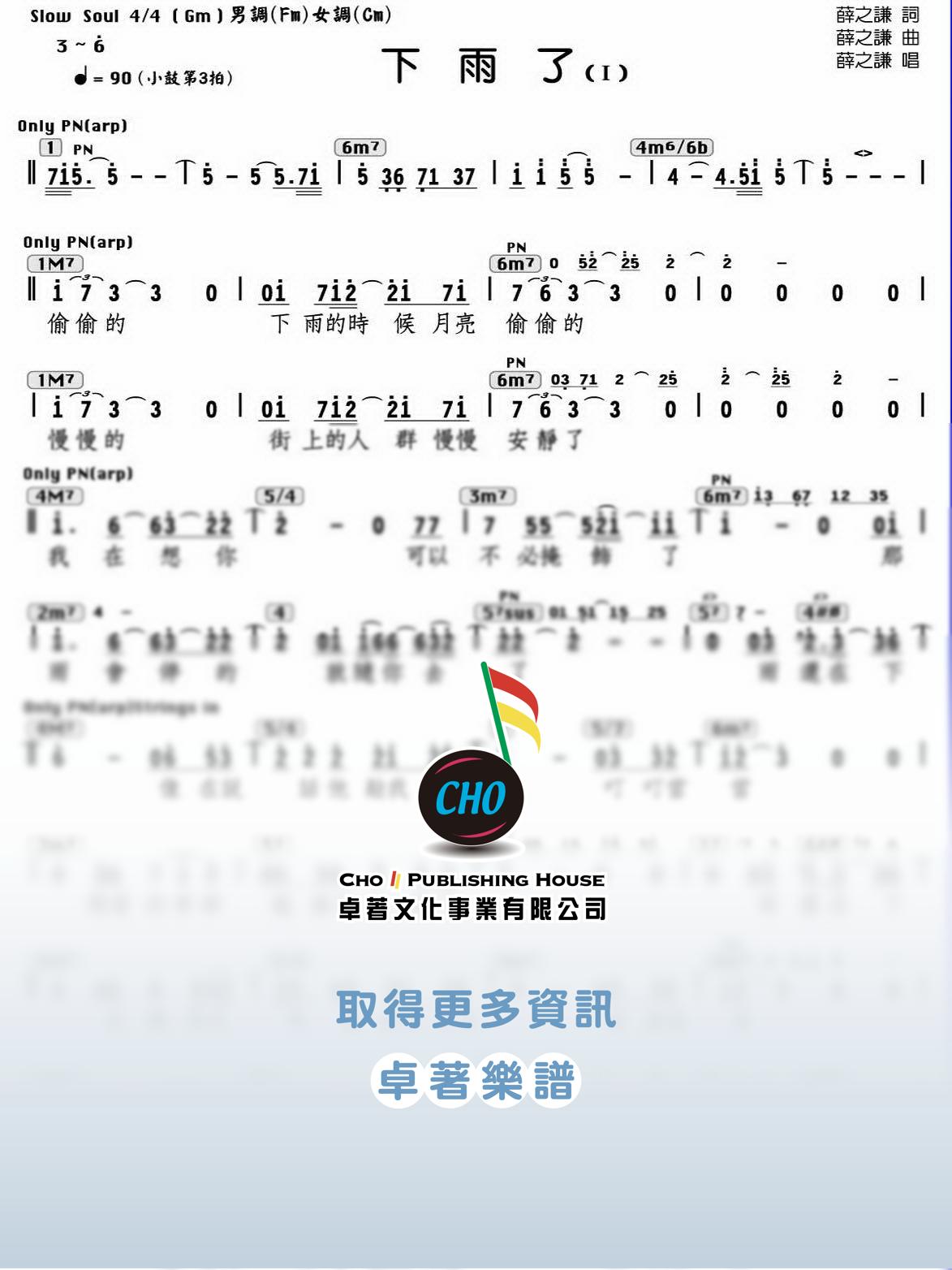 下雨了